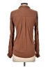 Splendid Brown Long Sleeve Button-Down Shirt Size XS - photo 2