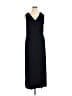 Apt. 9 Solid Black Casual Dress Size XL - photo 1