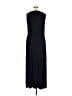 Apt. 9 Solid Black Casual Dress Size XL - photo 2