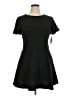 Crystal Doll Solid Black Casual Dress Size XL - photo 1