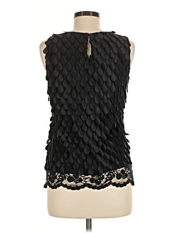 Lavender Brown Sleeveless Blouse (view 2)
