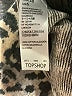 Topshop 100% Cotton Animal Print Tan Pullover Sweater Size 6 - photo 8