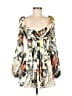 Katie May Tropical Ivory Cocktail Dress Size M - photo 1