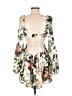 Katie May Tropical Ivory Cocktail Dress Size M - photo 2