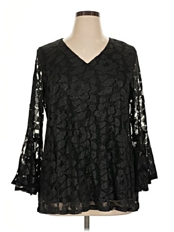 Alfani Long Sleeve Blouse (view 1)