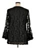 Alfani Black Long Sleeve Blouse Size XL - photo 2