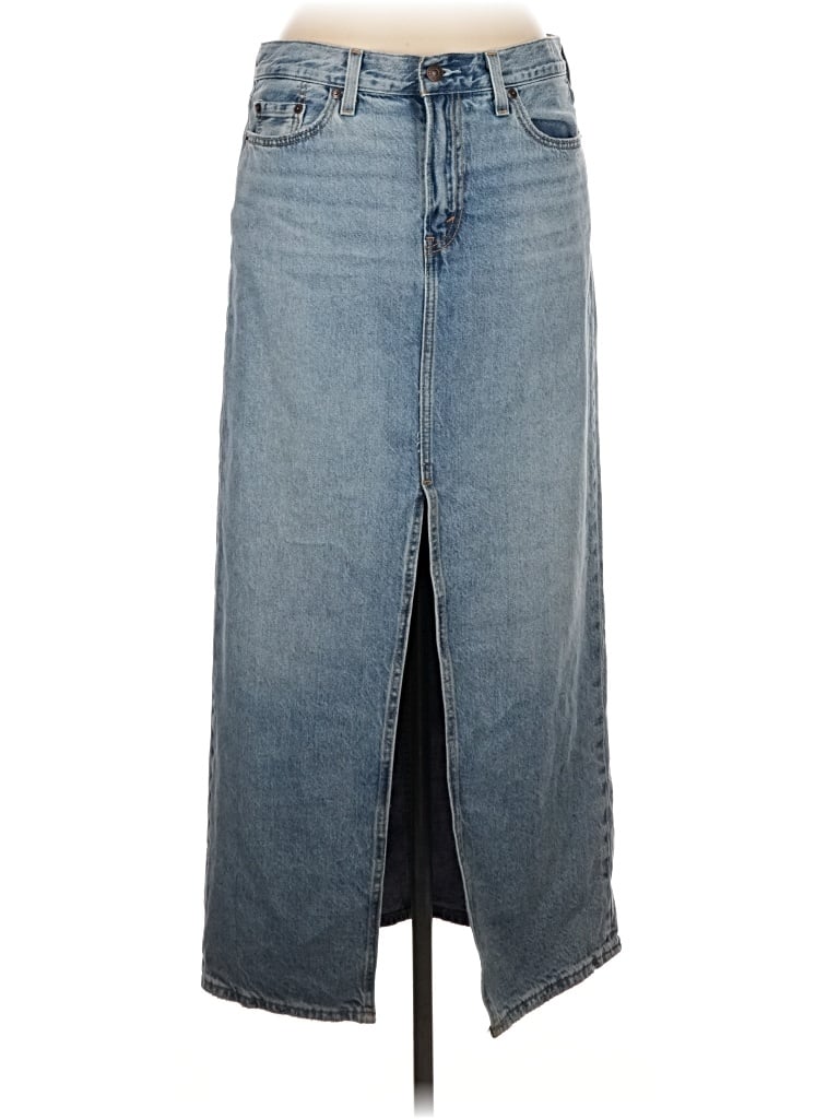Pre-owned Levi's Denim Skirt In Blue