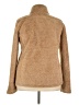 Cloudveil 100% Polyester Solid Brown Faux Fur Jacket Size XXL - photo 2