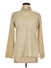 Reba Tan Long Sleeve Top Size L - photo 1