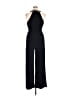 Bisou Bisou Solid Black Jumpsuit Size 16 - photo 2