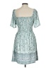Bebop Paisley Blue Casual Dress Size L - photo 2