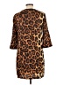 Zara Basic Animal Print Brown Casual Dress Size L - photo 2