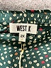 Weston 100% Polyester Teal Short Sleeve Blouse Size 2X - photo 7
