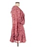 Forever 21 100% Polyester Paisley Pink Casual Dress Size L - photo 4