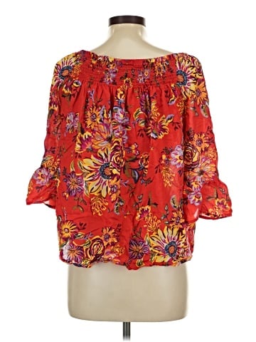 BeachLunchLounge 3/4 Sleeve Blouse (view 2)