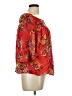 BeachLunchLounge 100% Modal Red 3/4 Sleeve Blouse Size L - photo 4