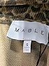 Mable Animal Print Brown Jacket Size S - photo 6