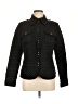 I.E. Relaxed 100% Polyester Tweed Black Jacket Size L - photo 1