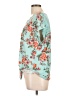 Bobbie Brooks Teal Short Sleeve Blouse Size L - photo 5