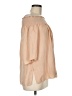 Theory 100% Silk Tan 3/4 Sleeve Silk Top Size M - photo 4