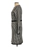 Heidi Weisel Houndstooth Gray Casual Dress Size L - photo 5
