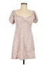 No Boundaries 100% Polyester Floral Pink Casual Dress Size M - photo 1