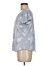 Laura Ashley Blue Short Sleeve Blouse Size M - photo 5