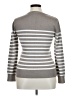 Cielo Stripes Gray Pullover Sweater Size XL - photo 2