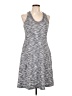 MPG Chevron-herringbone Gray Casual Dress Size L - photo 1