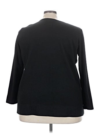 Woman Within Pullover Sweater (view 2)