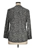 AK Anne Klein Animal Print Black 3/4 Sleeve Blouse Size XL (petite) - photo 2