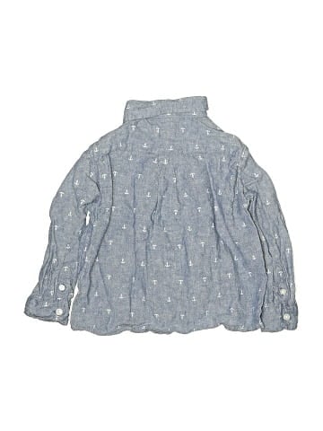 Janie and Jack Long Sleeve Button-Down Shirt (view 2)