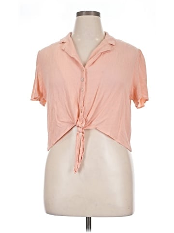 June & Hudson Short Sleeve Blouse (view 1)