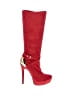 Shoedazzle Red Boots Size 7 1/2 - photo 1
