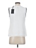 DKNY 100% Polyester White Sleeveless Blouse Size S (petite) - photo 2