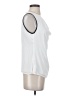 DKNY 100% Polyester White Sleeveless Blouse Size S (petite) - photo 4