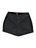 SPANX Solid Gray Black Denim Shorts Size M - photo 1