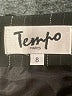 Tempo Paris Stripes Black Formal Skirt Size 8 - photo 4