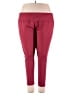 Zelos Solid Red Active Pants Size 4X - photo 1