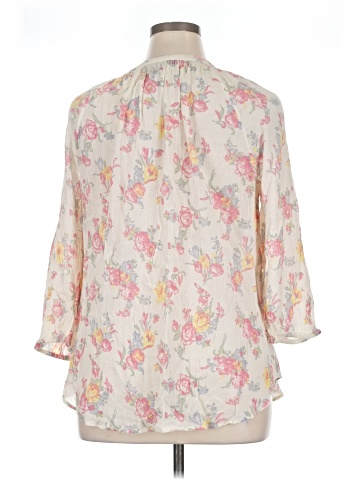 Chaps 3/4 Sleeve Blouse (view 2)
