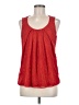 NY&C 100% Polyester Red Sleeveless Blouse Size M - photo 2