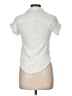 Sim & Sam 100% Rayon Ivory Short Sleeve Blouse Size M - photo 2