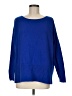 Diane von Furstenberg Solid Blue Wool Pullover Sweater Size M - photo 1