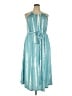 BLOOMCHIC Tie-dye Teal Casual Dress Size 18 - photo 1