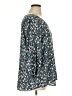 Collective Concepts 100% Polyester Teal 3/4 Sleeve Blouse Size 1X - photo 4