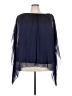 DressBarn 100% Polyester Blue 3/4 Sleeve Blouse Size 24 - photo 1
