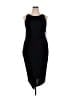 Guess Solid Black Cocktail Dress Size XXL - photo 1