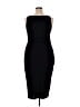 Guess Solid Black Cocktail Dress Size XXL - photo 2