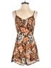 Lucca Couture 100% Cashwool Animal Print Orange Romper Size M - photo 1