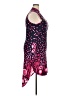 White Mark Print Pink Cocktail Dress Size 3X - photo 4